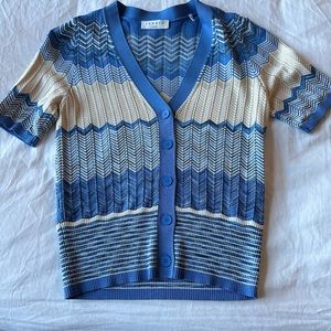 Sandro Senka Cropped Cardigan - Size 1 - Never worn